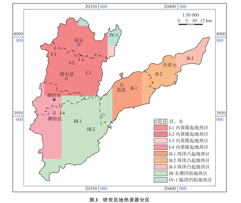 河南省濮陽(yáng)市中深層地?zé)岬刭|(zhì)特征、資源儲(chǔ)量及開發(fā)利用適宜性評(píng)價(jià)-地大熱能