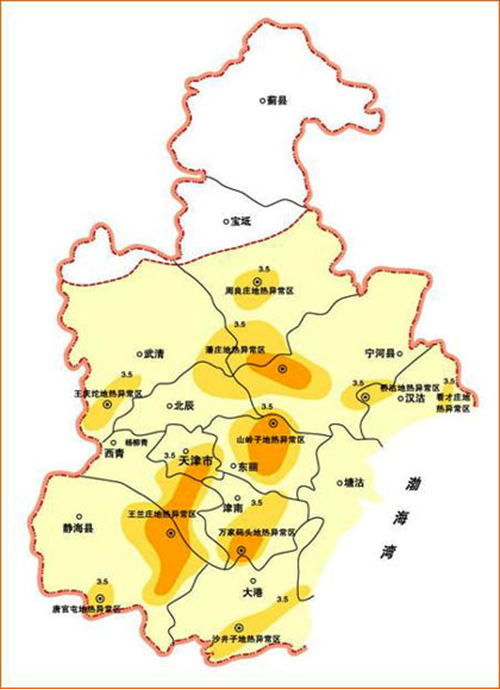 天津市地熱資源分布規(guī)律-地熱開發(fā)利用-地大熱能